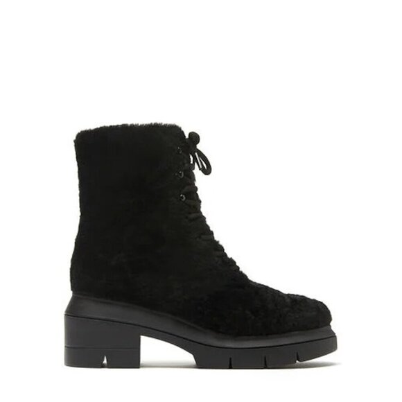 STUART WEITZMAN Nisha Chill Shearling Bootie - Picture 1 of 11